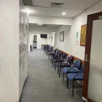 The practice waiting room